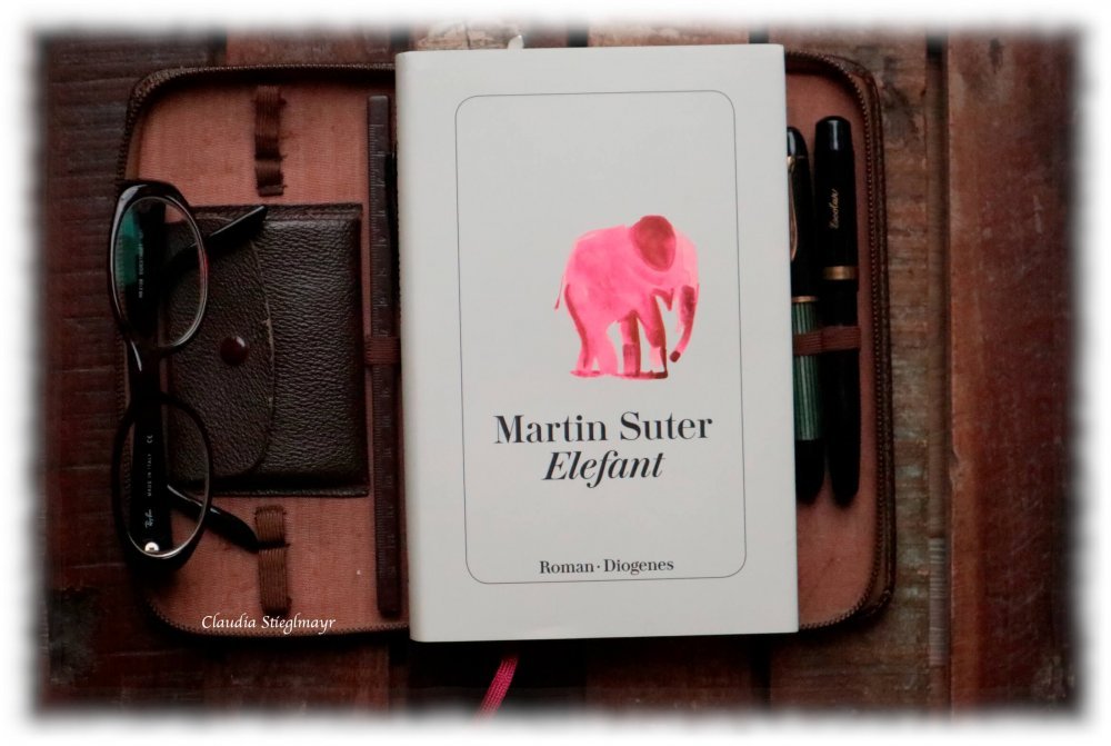 Beitragsbild für die Rezension zu Elefant von Martin Suter